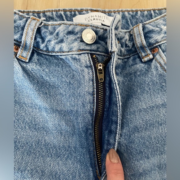 Dynamite bleu jeans mom fit - Picture 6 of 7